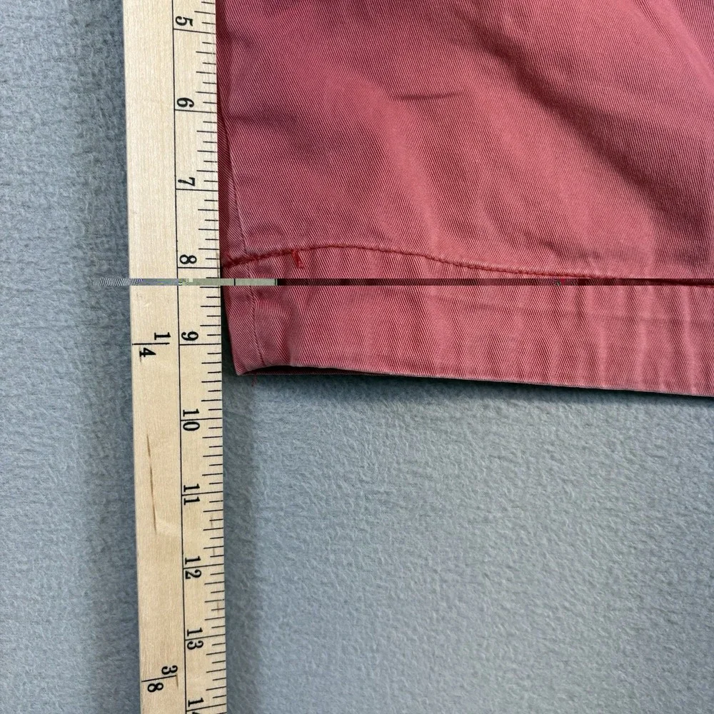 Polo Ralph Lauren Mens Shorts Size 40 Relaxed Fit Coral Red Cotton Chino Pony